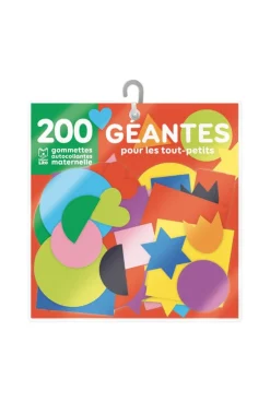 200 gommettes géantes pour les tout-petits - Lito