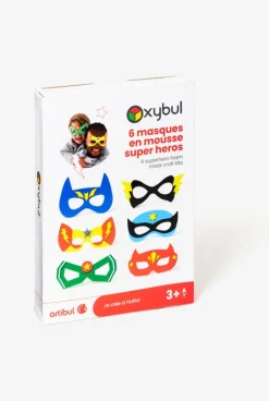 6 masques super héros à créer Oxybul
