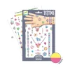 2 planches de tattoos Les bijoux de Jenni Djeco