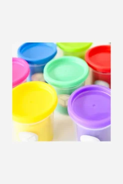 12 pots de pâte à modeler Oxybul