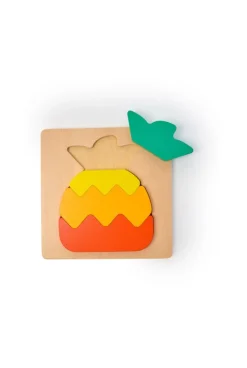 3 Puzzles encastrables en bois Oxybul