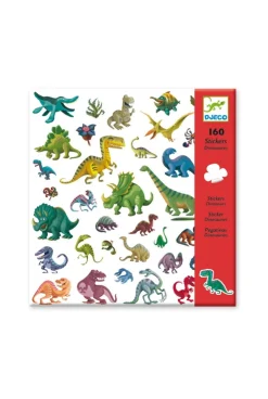 160 stickers dinosaures Djeco