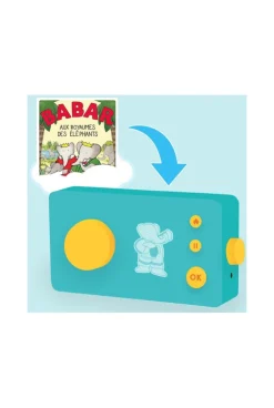 Album audio Babar aux royaumes des éléphants Lunii