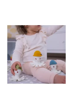 Anneau de dentition Bonnie la pieuvre bleu niagara Babytolove