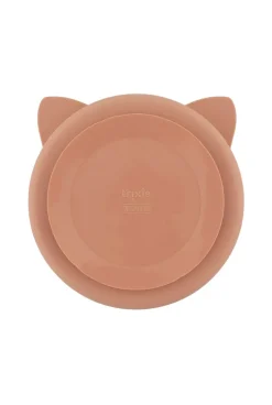 Assiette compartimentée en silicone avec ventouse Chat TRIXIE
