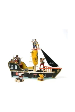 Bateau pirate en bois Oxybul