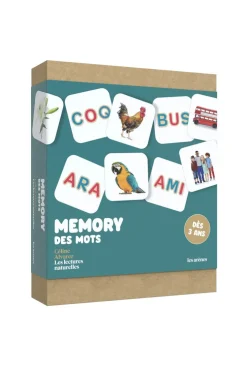 Boîte Mémory des mots - Céline Alvarez - Les Arènes
