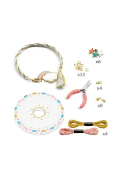 Bracelets Kumihimo Céleste Djeco