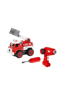 Camion de pompier télécommandé à construire Buki