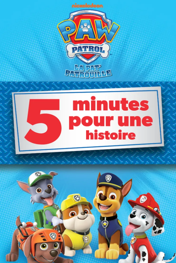 Carte histoire audio YOTO, La Pat' Patrouille : 5 minutes pour une histoire