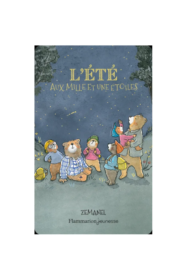 Carte histoire audio YOTO, Les quatre saisons de la famille ours