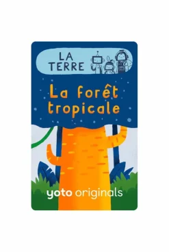 Carte histoire audio YOTO, Explorobots : la Terre