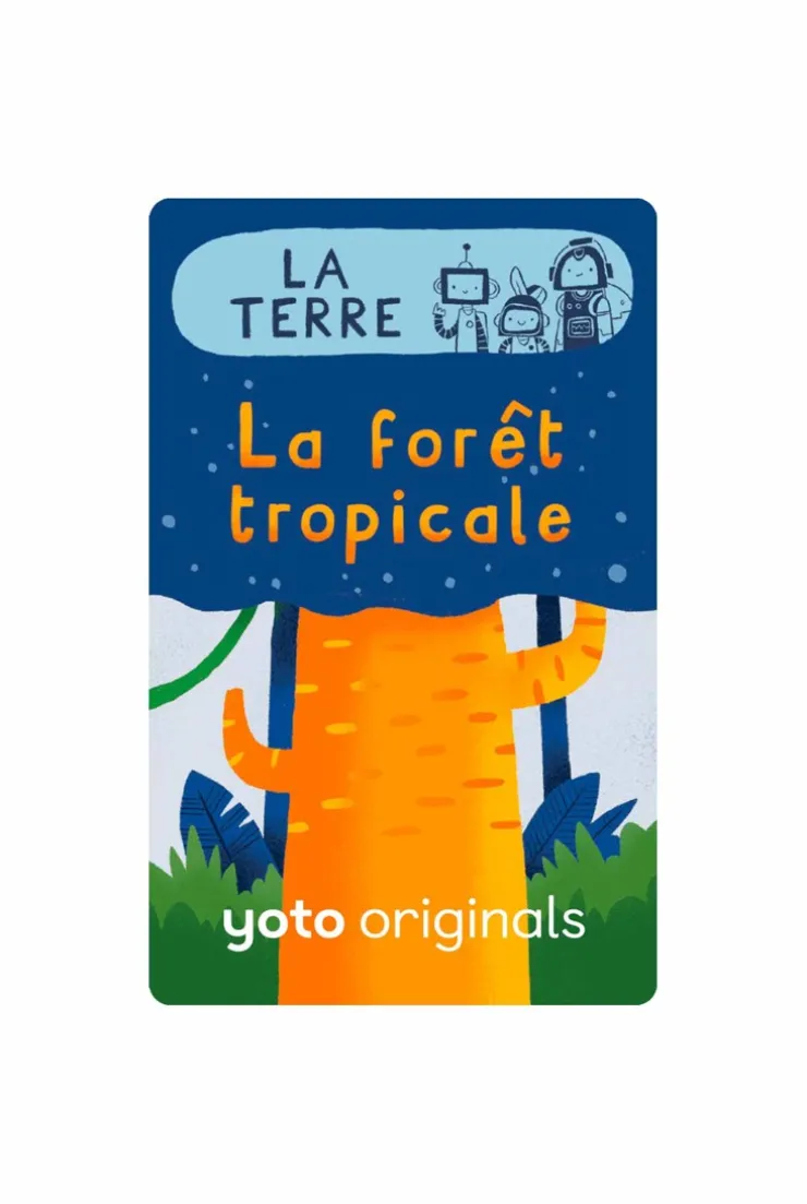 Carte histoire audio YOTO, Explorobots : la Terre