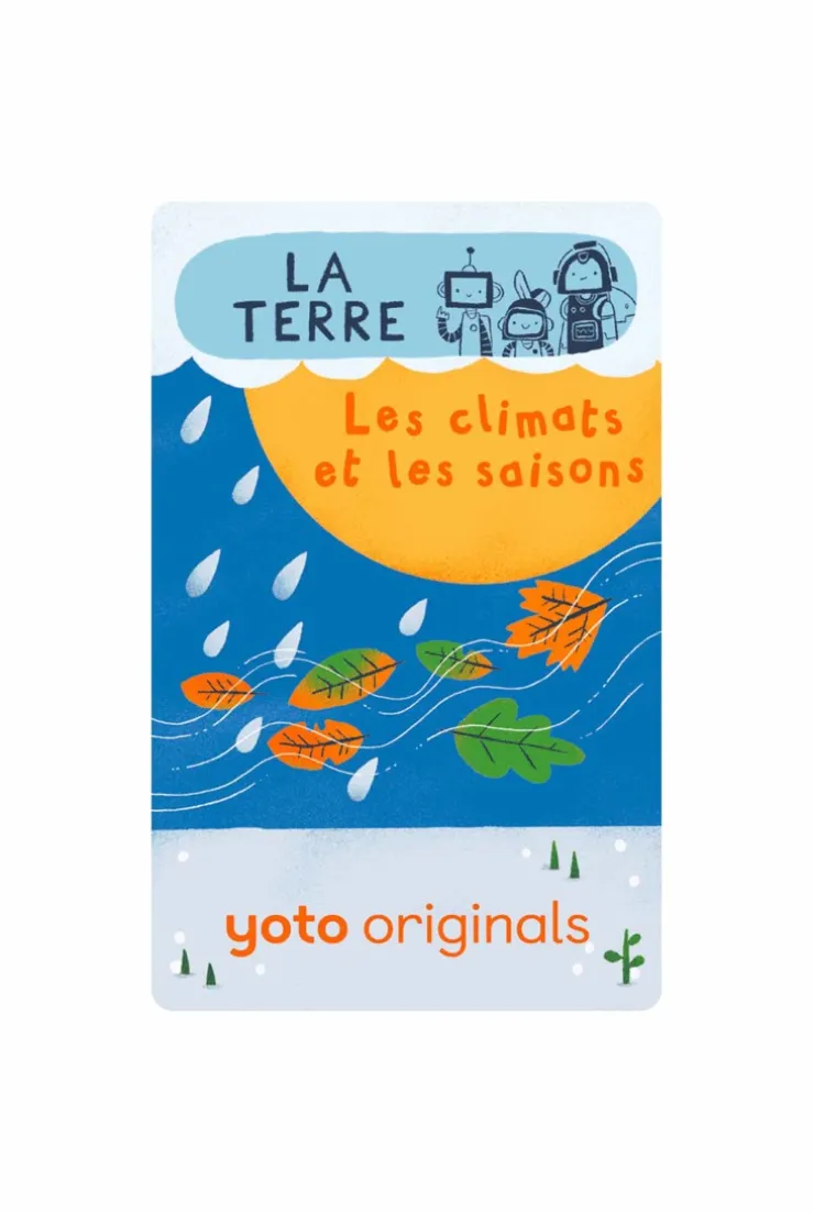 Carte histoire audio YOTO, Explorobots : la Terre