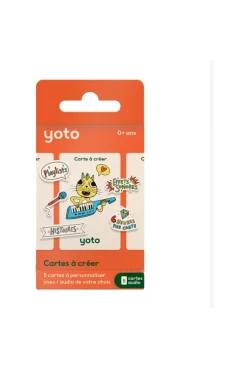 Carte histoire audio YOTO, Carte à créer Yoto Pack de 5