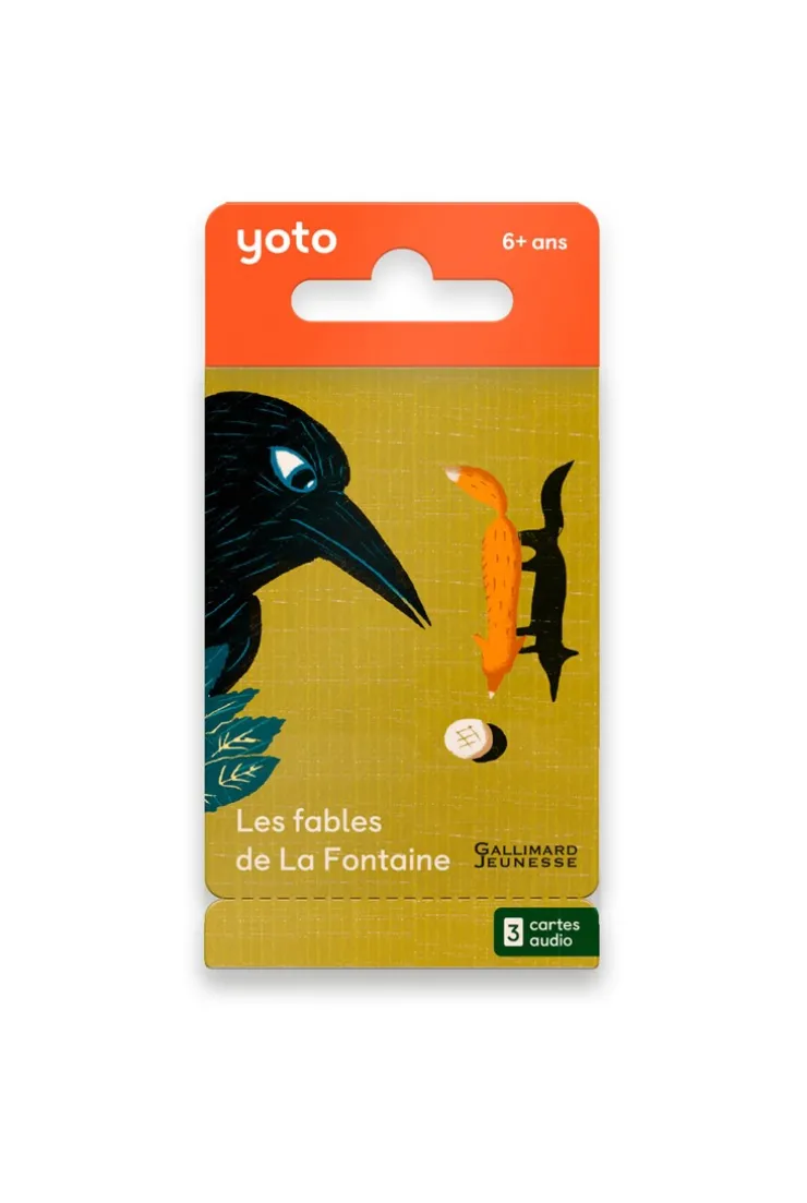 Carte histoire audio YOTO, Les Fables de la Fontaine