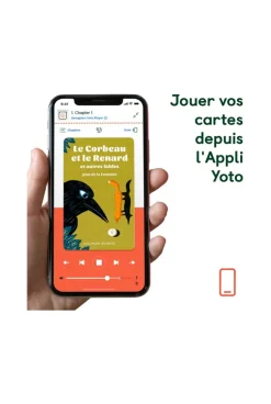 Carte histoire audio YOTO, Les Fables de la Fontaine
