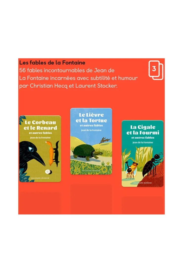 Carte histoire audio YOTO, Les Fables de la Fontaine