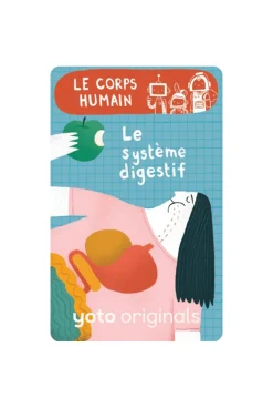 Carte histoire audio YOTO, Explorobots le corps humain