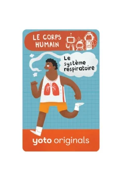 Carte histoire audio YOTO, Explorobots le corps humain