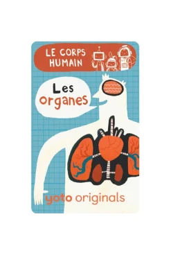 Carte histoire audio YOTO, Explorobots le corps humain