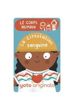 Carte histoire audio YOTO, Explorobots le corps humain