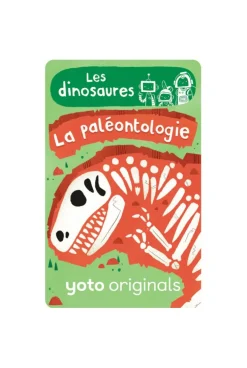 Cartes histoire audio YOTO, Explorobots les dinosaures, Pack de 8 cartes