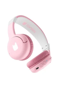 Casque Bluetooth rose fleur de Tonies