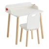 Chaise blanche maternelle pour bureau Oxybul