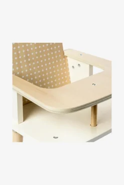 Chaise haute en bois pour poupée Oxybul