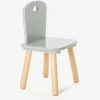 Chaise maternelle naturelle grise Oxybul