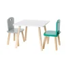 Chaise maternelle naturelle blanche Oxybul