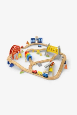 Circuit de train 64 pièces Oxybul
