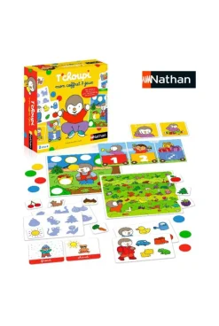 Coffret 7 jeux T'choupi, Nathan