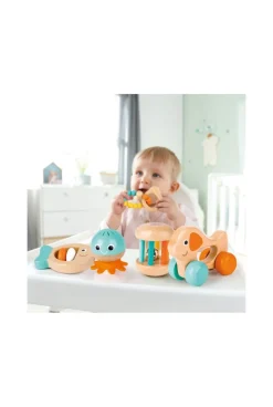 Coffret de 5 hochets évolutifs Hape
