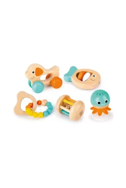 Coffret de 5 hochets évolutifs Hape