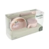 Coffret 1er repas 3 pièces Foodie rose DONE BY DEER