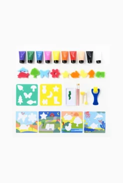 Coffret gouaches aux doigts Oxybul