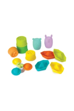 Coffret jeux de bain silicone Infantino
