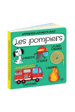 Coffret Les pompiers Puzzle, livre, maquette et figurines Sassi