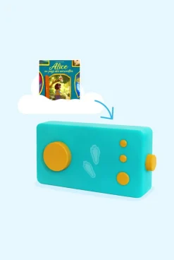 Coffret livre audio, Alice aux pays des merveilles Lunii