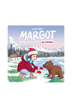 Coffret livre audio Ma Fabrique à histoires, Margot, Apprentie véto au Canada