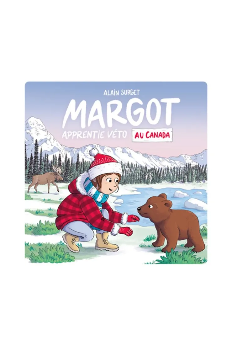 Coffret livre audio Ma Fabrique à histoires, Margot, Apprentie véto au Canada