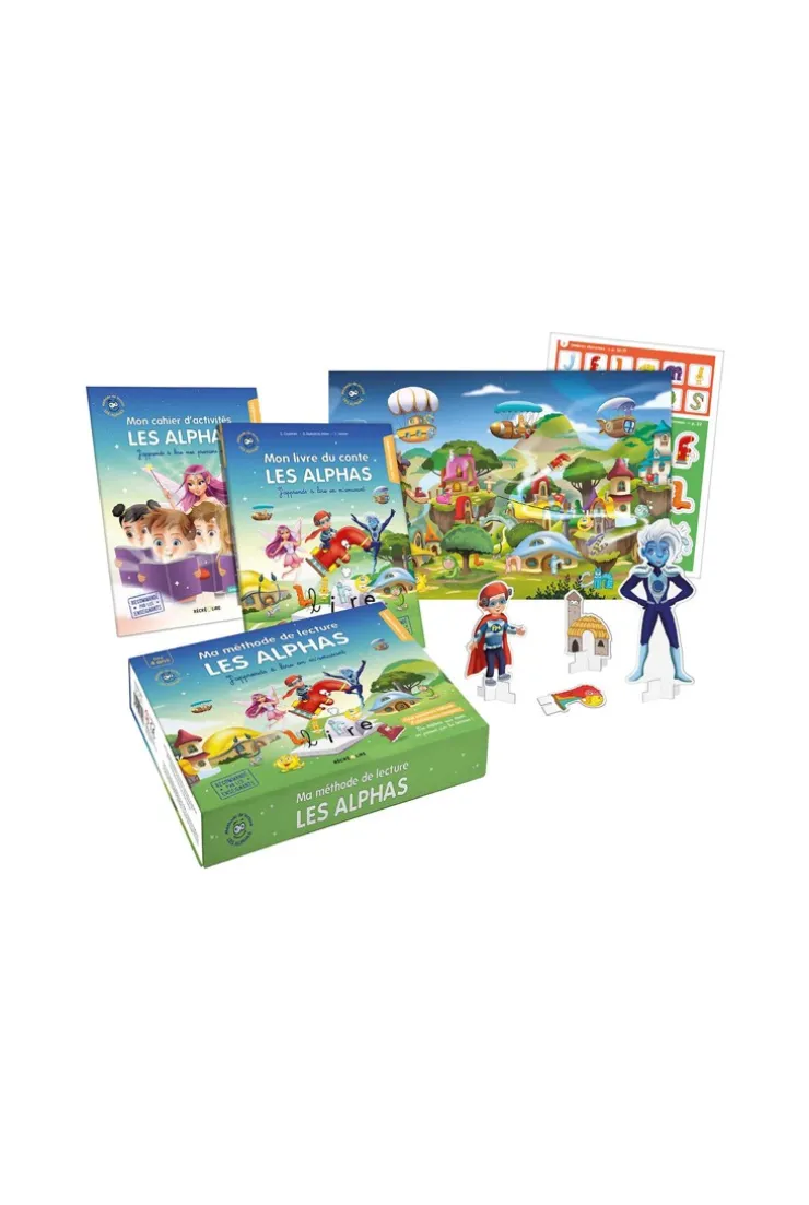 Coffret Ma méthode de lecture Les Alphas
