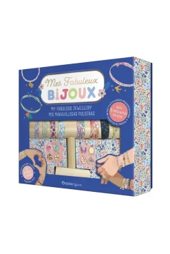 Coffret Mes fabuleux bijoux avec présentoir en bois