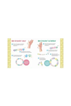 Coffret Mon accumulation de bracelets arc-en-ciel - Auzou