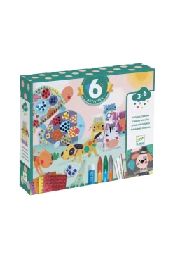 Coffret multi-activités Les animaux et leurs maisons Djeco