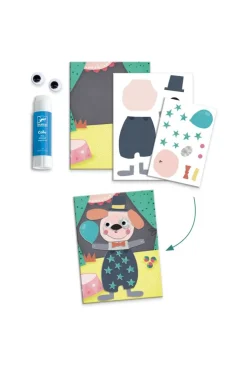 Coffret multi-activités Les animaux et leurs maisons Djeco