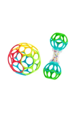 Coffret Oball balle et hochet maracas souples