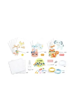 Coffret perles à eau animaux, Djeco